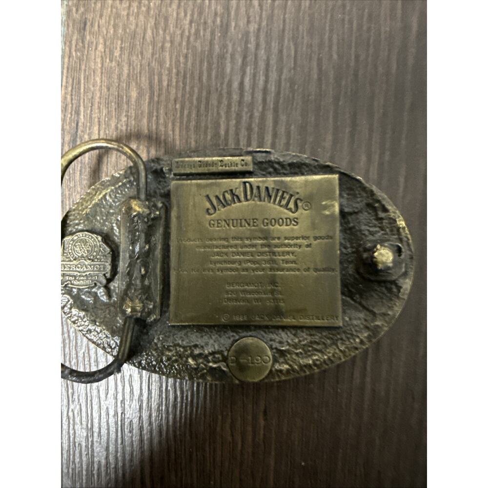 Jack Daniels Whiskey Belt Buckle - Picture 3 of 3